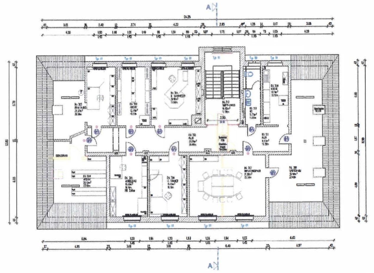 Grundriss Büroeinheit